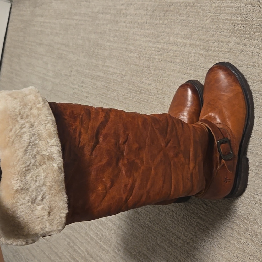 Frye Brown Over the Knee Boots - Picture 7 of 14